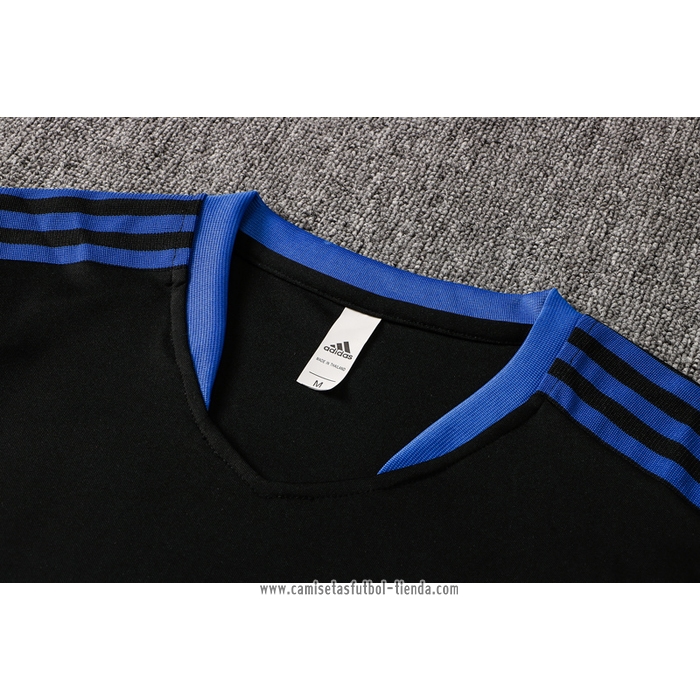 Chandal del Real Madrid 2021 2022 Manga Corta Negro
